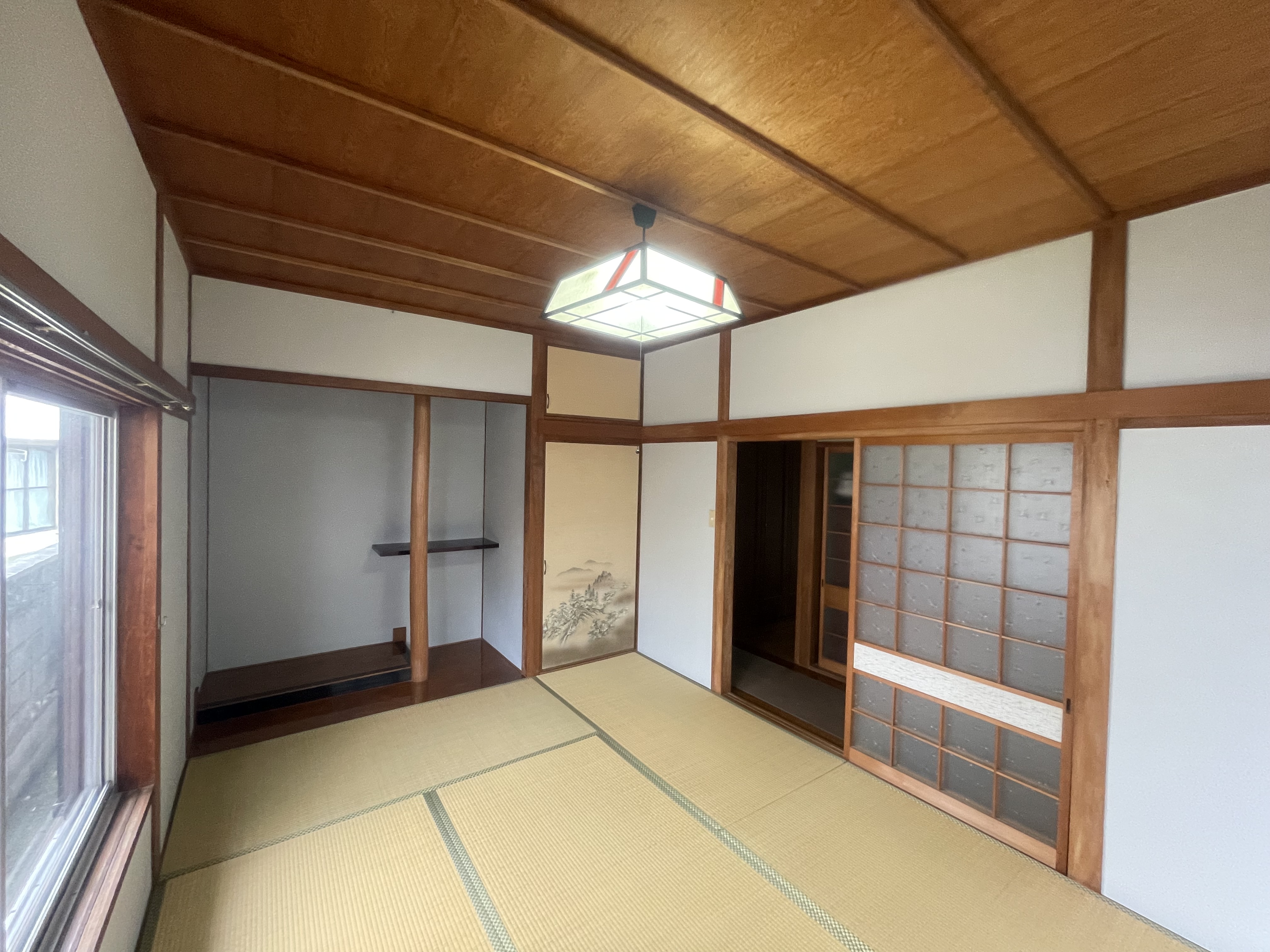 内装リフォーム　砂壁塗装